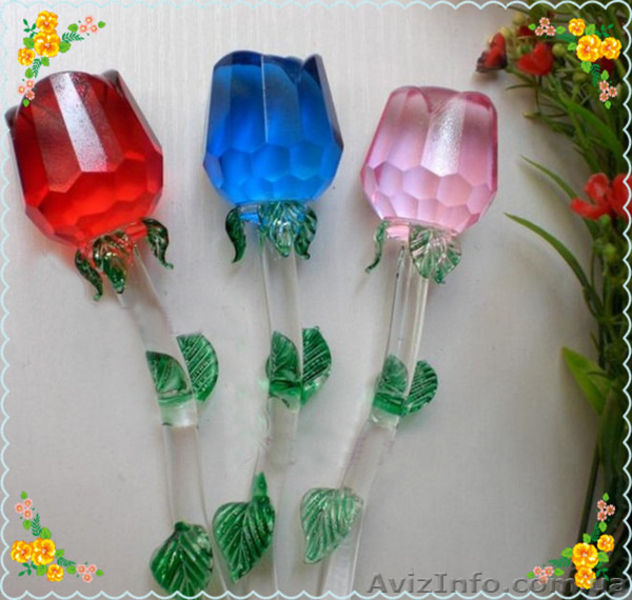 Цветы из стекла, роза из хрусталя, Crystle Rose, стеклянные розы - <ro>Изображение</ro><ru>Изображение</ru> #3, <ru>Объявление</ru> #1288720