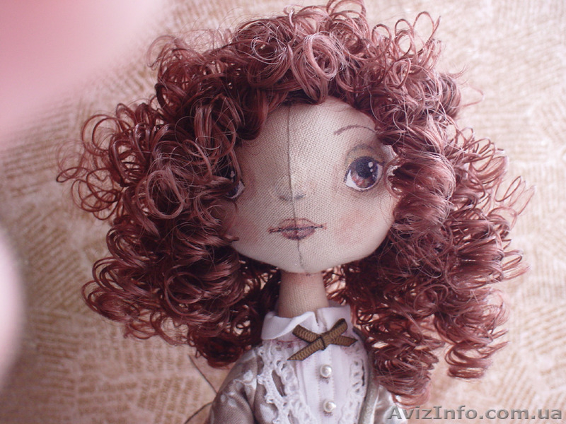 Текстильная авторская кукла. Подарок. Декор. - <ro>Изображение</ro><ru>Изображение</ru> #3, <ru>Объявление</ru> #1366272
