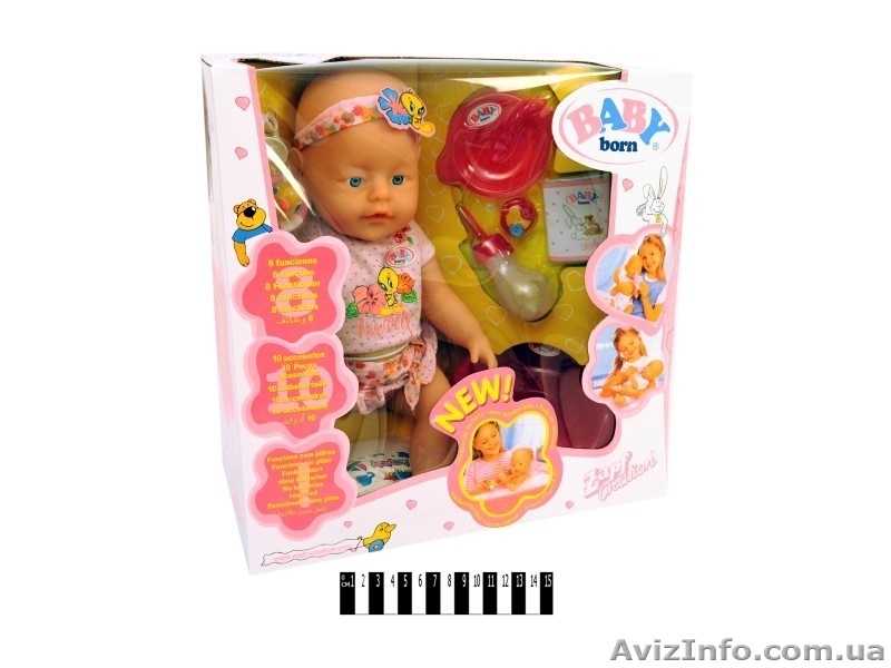 Кукла Пупс Baby born разные модели девочки, мальчики, Беби Борн  - <ro>Изображение</ro><ru>Изображение</ru> #2, <ru>Объявление</ru> #1423512