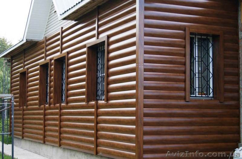 Блок-хауз металлический, сайдинг. От 165 грн. - <ro>Изображение</ro><ru>Изображение</ru> #6, <ru>Объявление</ru> #1403071