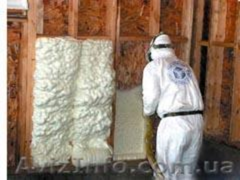 Утеплення будинків шляхом напилення пінополіуретану. ціна 2550 грн за куб  - <ro>Изображение</ro><ru>Изображение</ru> #2, <ru>Объявление</ru> #1533422