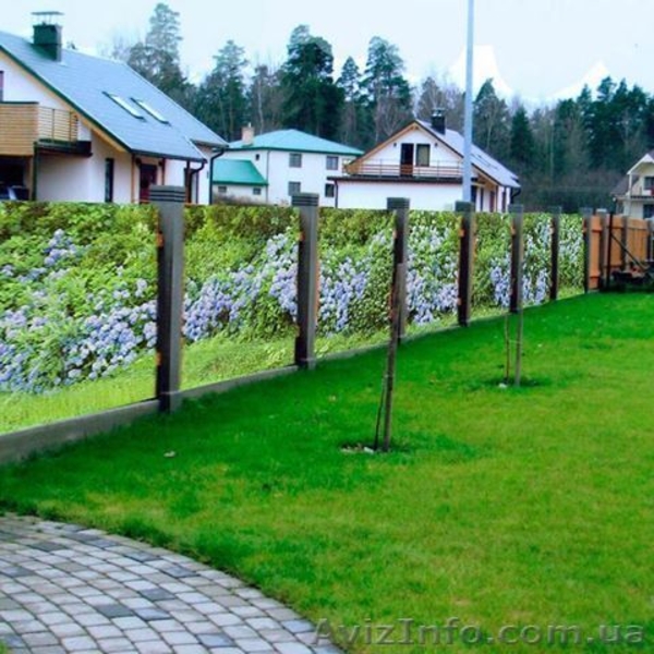 Сетка фото для декора забора беседки альтанки фасада ландшафтный дизай - <ro>Изображение</ro><ru>Изображение</ru> #6, <ru>Объявление</ru> #1567045