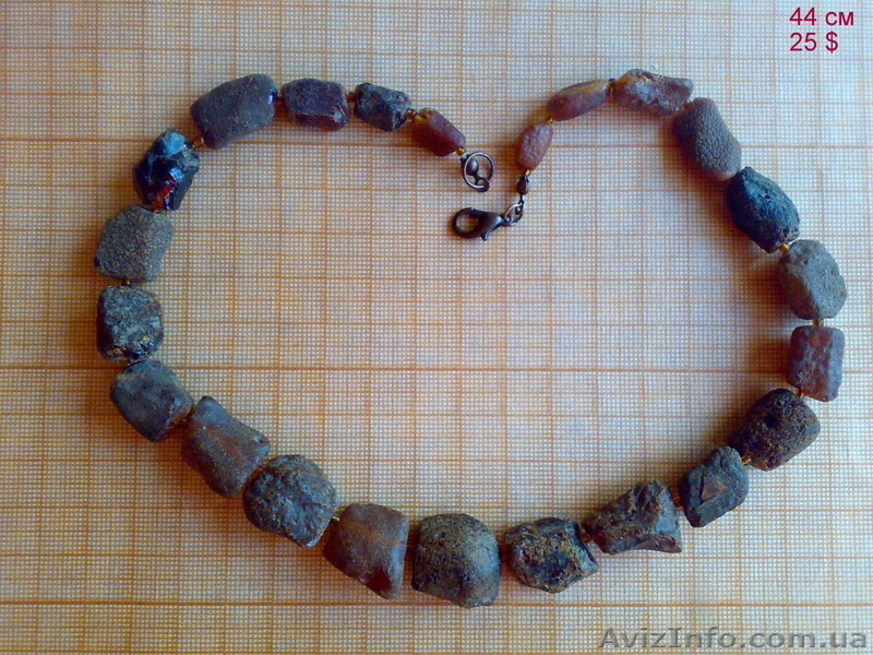 Оригинальные лечебные бусы-колье из необработанного янтаря. - <ro>Изображение</ro><ru>Изображение</ru> #8, <ru>Объявление</ru> #934453