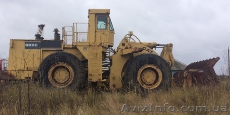 Продаем колесный фронтальный погрузчик Caterpillar 992C Z, 10,7 м3, 1987 г.в. - <ro>Изображение</ro><ru>Изображение</ru> #6, <ru>Объявление</ru> #1641460
