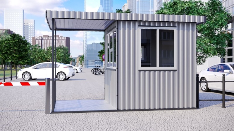 Пост охраны (модель hb-po-md3). Модульные конструкции. HBuilder - <ro>Изображение</ro><ru>Изображение</ru> #1, <ru>Объявление</ru> #1679455