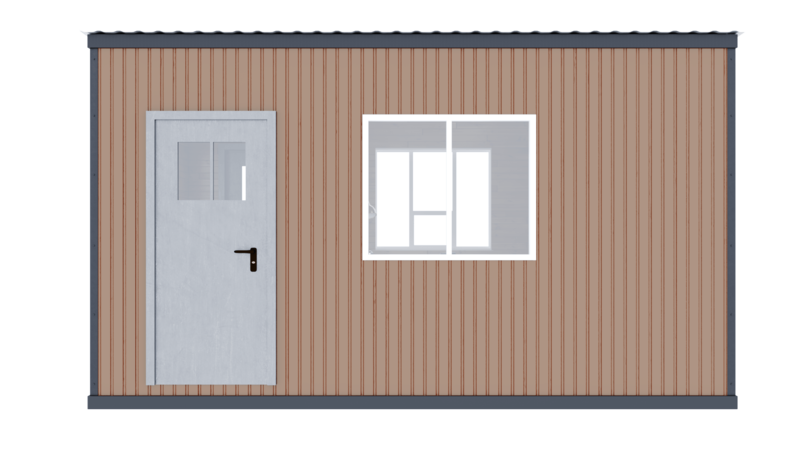Пост охраны. Бытовки, вагончики под заказ (модель hb-po-md5) - <ro>Изображение</ro><ru>Изображение</ru> #2, <ru>Объявление</ru> #1679008