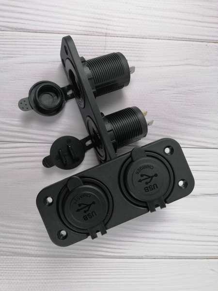 Врезная розетка USB и 12V (прикуриватель) в автомобиль - <ro>Изображение</ro><ru>Изображение</ru> #4, <ru>Объявление</ru> #1678081