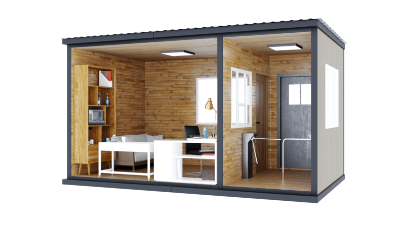 Пост охраны. Бытовки, вагончики под заказ (модель hb-po-md5) - <ro>Изображение</ro><ru>Изображение</ru> #5, <ru>Объявление</ru> #1679008