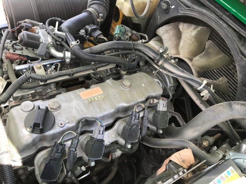 Газ-бензиновый вилочный погрузчик Komatsu с боковым смещением - <ro>Изображение</ro><ru>Изображение</ru> #7, <ru>Объявление</ru> #1696555