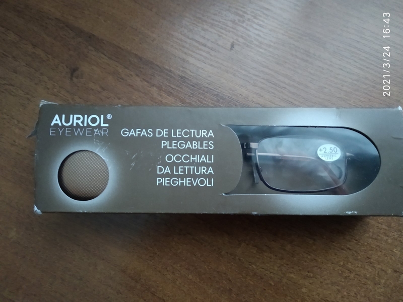Окуляри для читання 1.5, 2.0, 2,5, 3.0 складні в чохлі Auriol - <ro>Изображение</ro><ru>Изображение</ru> #1, <ru>Объявление</ru> #1718016