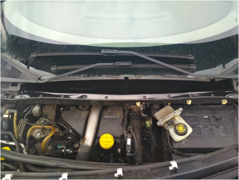 Накладка під лобове скло (668100006R) Жабо Renault Scenic 3 - <ro>Изображение</ro><ru>Изображение</ru> #5, <ru>Объявление</ru> #1741347